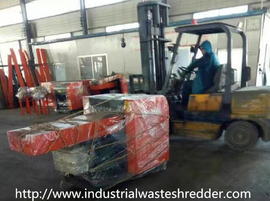 5.5KW Industrial Scrap Cardboard Shredding Machines For Animal Bedding