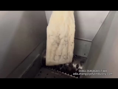 प्लास्टिक, फिल्म, कपड़े, अपशिष्ट पुनर्चक्रण के लिए 600 मॉडल एकल शाफ्ट स्क्रैडर मशीन