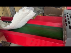 800F मॉडल 4 चल चाकू 35 मिमी स्क्रीन कट और कुचल सिरेमिक फाइबर ढीली ऊन और महसूस