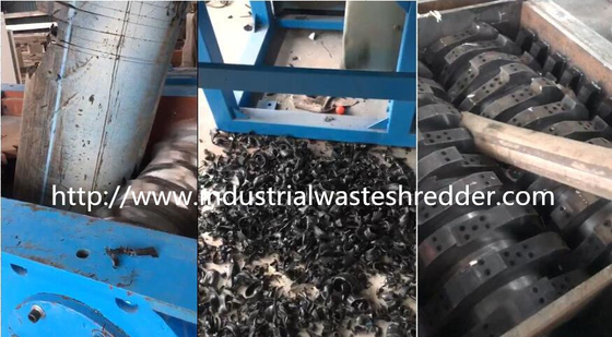 अच्छी कीमत स्क्रैप प्लास्टिक एचडीपीई डबल शाफ्ट बहुत तकलीफ विरोधी - अपशिष्ट पाइप के लिए संक्षारक ऑनलाइन